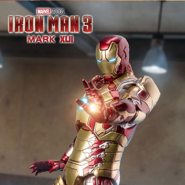 Qoo10] アイアンマンmk42モデル発光関節アベン