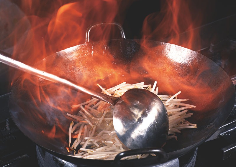 （まとめ買い）カンダ 神田鉄鍋/鉄プレス両手中華鍋 39cm [x3]