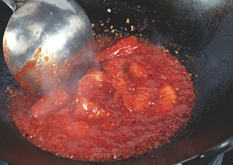 （まとめ買い）カンダ 神田鉄鍋/鉄プレス両手中華鍋 39cm [x3]