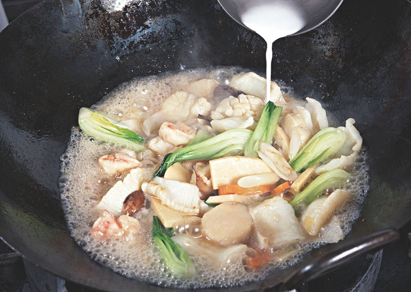 （まとめ買い）カンダ 神田鉄鍋/鉄プレス両手中華鍋 39cm [x3]