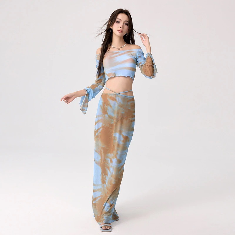 水着 フェミニン3点セット 純情ビキニ 温泉リゾート水着 女の子 水着 レディース 可愛い 大きいサイズ 大人用 水着 体型カバー ラッシュガード スクール