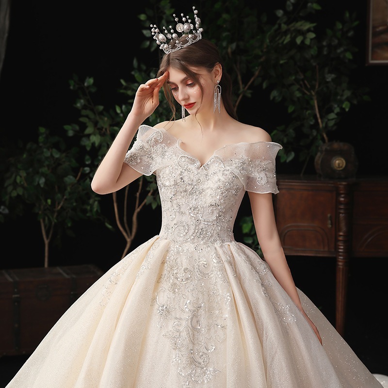 パーティードレス人気 新作 高級感 気質 ワンピース 花嫁ロングドレス 結婚式ワンピース 結婚式 ドレス ウェディングドレス 白 ロングドレス 韓国ファッション