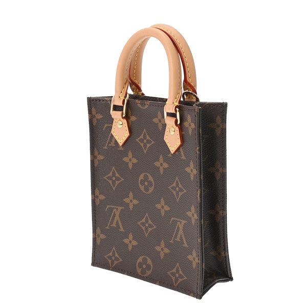 Qoo10] Louis Vuitton モノグラム プティットサックプラ ブラウ