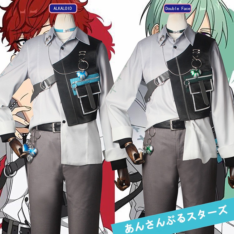 あんさんぶるスターズ 夜に駆ける ALKALOID & Double Face MV衣装 コスプレ衣装 コスチューム ハロウィン 装服 仮装