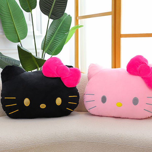 Qoo10] キティちゃん 大きいサイズ ぬいぐるみ抱