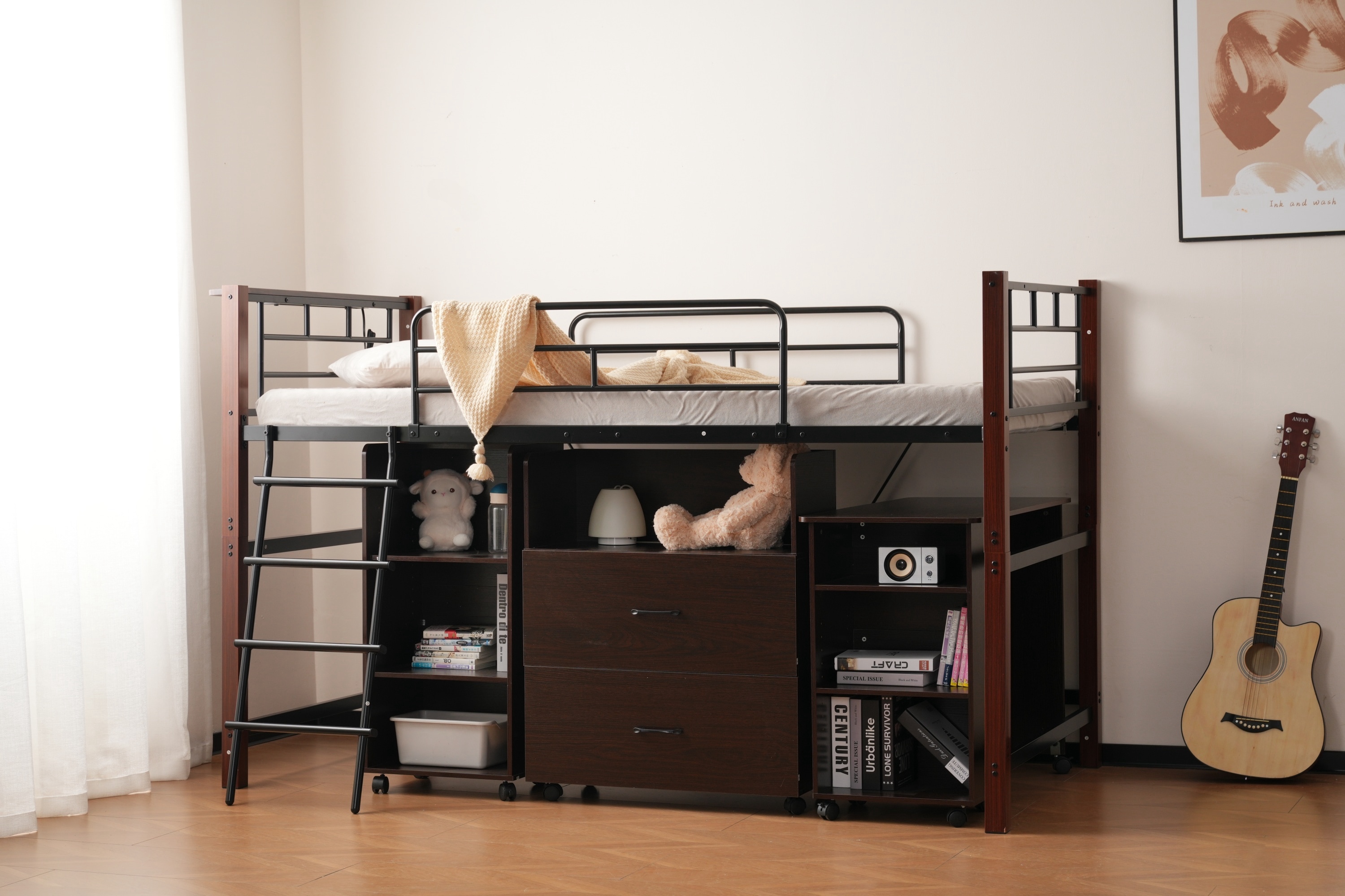 223【高さ130cm】システムベッド 4点セット ロフトベッド+デスク+収納ラック+シェルフ ロフトベッド 宮 コンセント 省スペース スチール 耐震 ベッド パイプ 金属 社員寮 学生寮 大人 223【高さ130cm】システムベッド 4点セット ロフトベッド+デスク+収納ラック+シェルフ ロフトベッド 宮 コンセント 省スペース スチール 耐震 ベッド パイプ 金属 社員寮 学生寮 大人