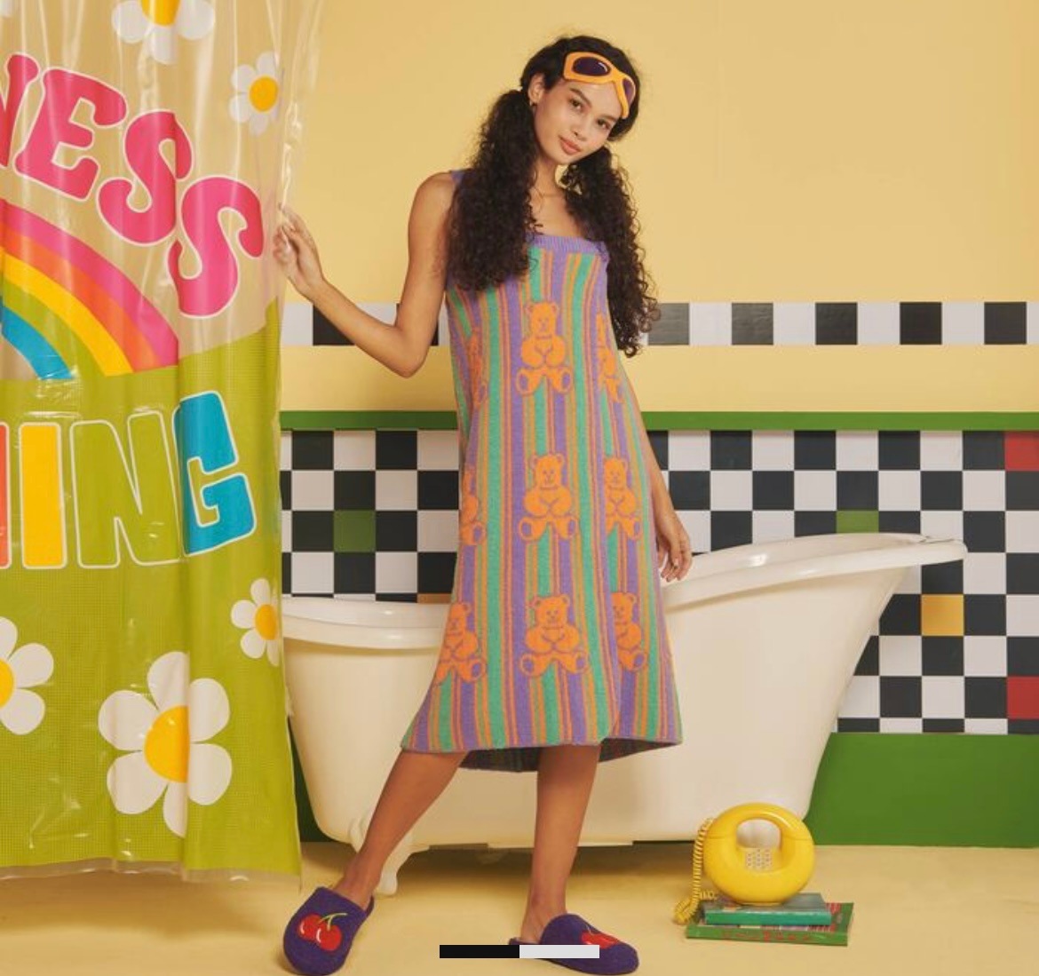 (Wiggle)バスラップタオル チューブトップワンピース パジャマ ホームウェア (Wiggle)バスラップタオル チューブトップワンピース パジャマ ホームウェア