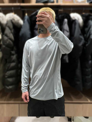 NT7TR02 MS BISTI L/S R/TEE ノースフェイス 韓国 ルーズフィット長袖 Tシャツ ロングTシャツ ベーシック オーバーフィット 切実起Tシャツ 柔らかさ ベーシック シンプル NT7TR02 MS BISTI L/S R/TEE ノースフェイス 韓国 ルーズフィット長袖 Tシャツ ロングTシャツ ベーシック オーバーフィット 切実起Tシャツ 柔らかさ ベーシック シンプル