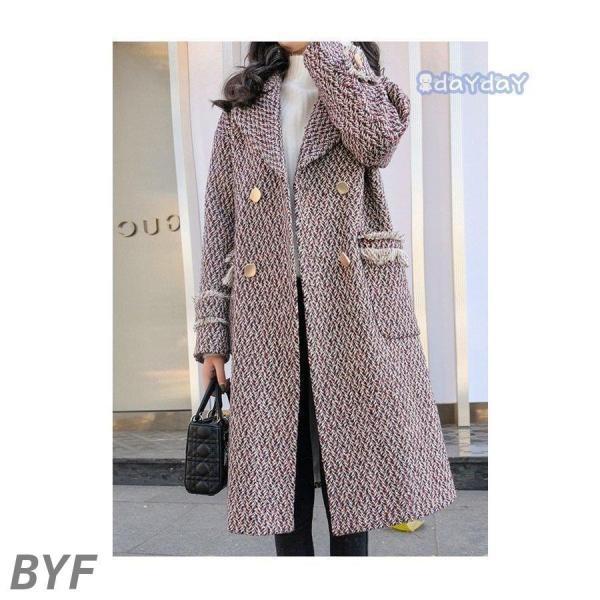 コート レディース 秋冬 40代 付き チェスターコート キャメル ラシャコート 千鳥格 中綿 コート 長袖 ロング丈 大きいサイズ 韓国風 通勤 コート レディース 秋冬 40代 付き チェスターコート キャメル ラシャコート 千鳥格 中綿 コート 長袖 ロング丈 大きいサイズ 韓国風 通勤