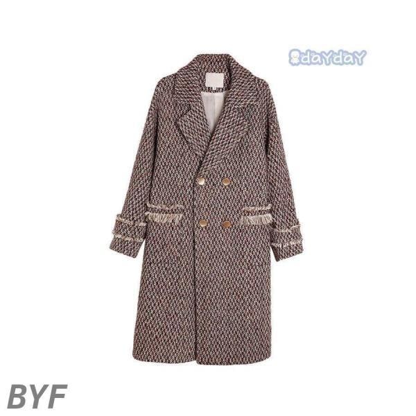 コート レディース 秋冬 40代 付き チェスターコート キャメル ラシャコート 千鳥格 中綿 コート 長袖 ロング丈 大きいサイズ 韓国風 通勤 コート レディース 秋冬 40代 付き チェスターコート キャメル ラシャコート 千鳥格 中綿 コート 長袖 ロング丈 大きいサイズ 韓国風 通勤