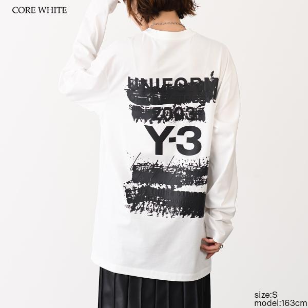 Tシャツ カットソー U GFX LS TEE JN4880 JM3234 レディース ホワイト ブラック コットン 長袖 ユニセックス クルーネック Tシャツ カットソー U GFX LS TEE JN4880 JM3234 レディース ホワイト ブラック コットン 長袖 ユニセックス クルーネック