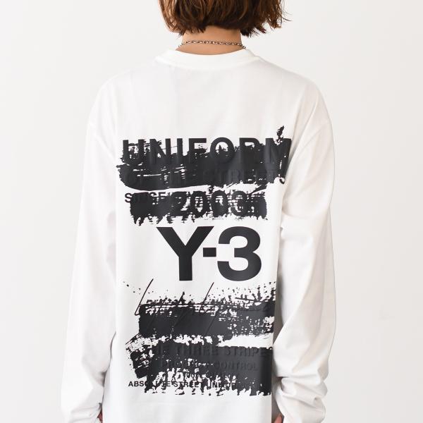 Tシャツ カットソー U GFX LS TEE JN4880 JM3234 レディース ホワイト ブラック コットン 長袖 ユニセックス クルーネック Tシャツ カットソー U GFX LS TEE JN4880 JM3234 レディース ホワイト ブラック コットン 長袖 ユニセックス クルーネック