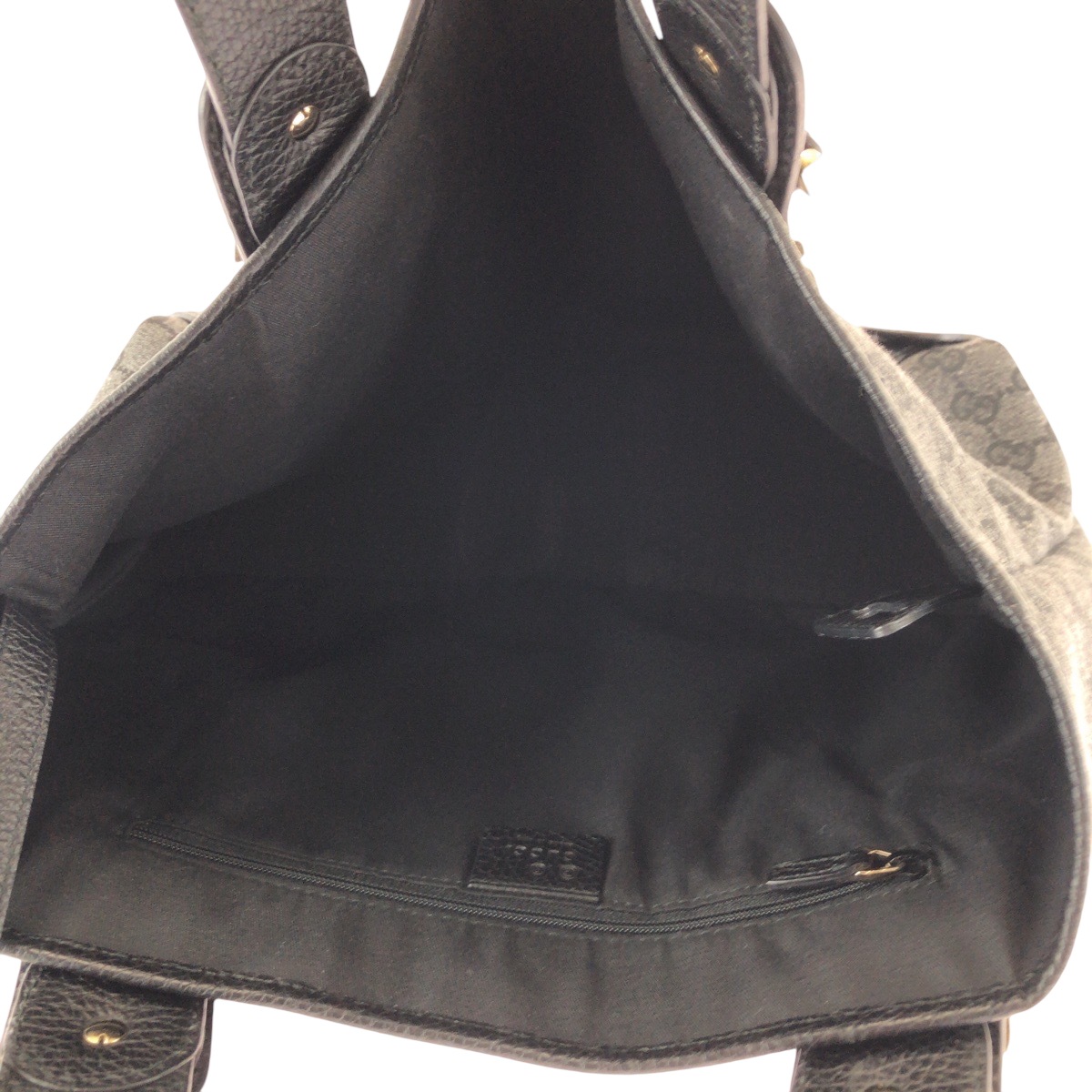 美品 ホースビット ブラック 黒 グレー ゴールド金具 GGキャンバス 292927 トートバッグ ハンドバッグ ショルダーバッグ レディース 502475 美品 ホースビット ブラック 黒 グレー ゴールド金具 GGキャンバス 292927 トートバッグ ハンドバッグ ショルダーバッグ レディース 502475