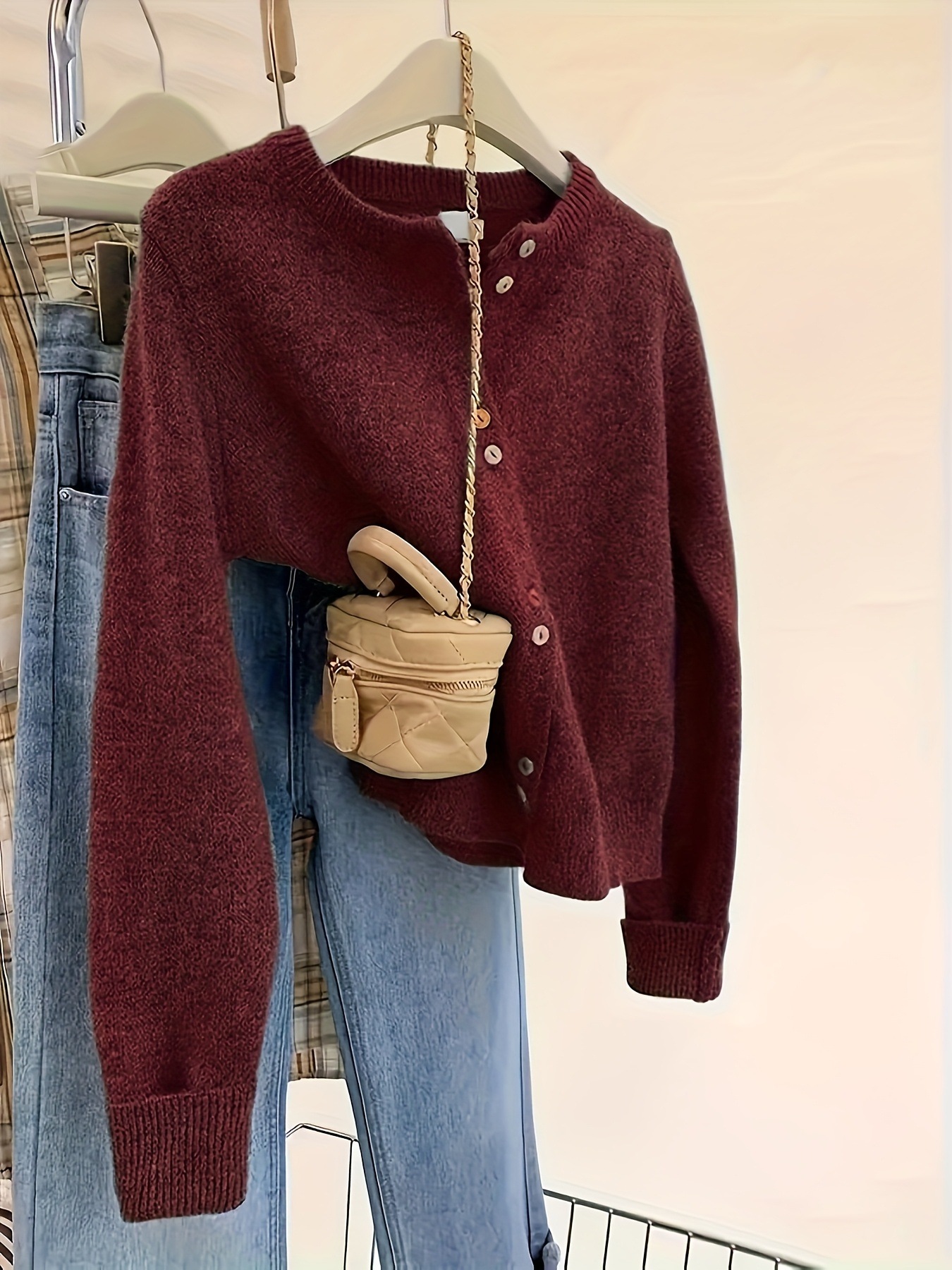 カラフルボタン付き グレー レディース カジュアルカーディガン ラウンドネック オープンフロント ソフト オールシーズン レイヤリング 手洗い ドライクリーニング可 透けない生地 カラフルボタン付き グレー レディース カジュアルカーディガン ラウンドネック オープンフロント ソフト オールシーズン レイヤリング 手洗い ドライクリーニング可 透けない生地