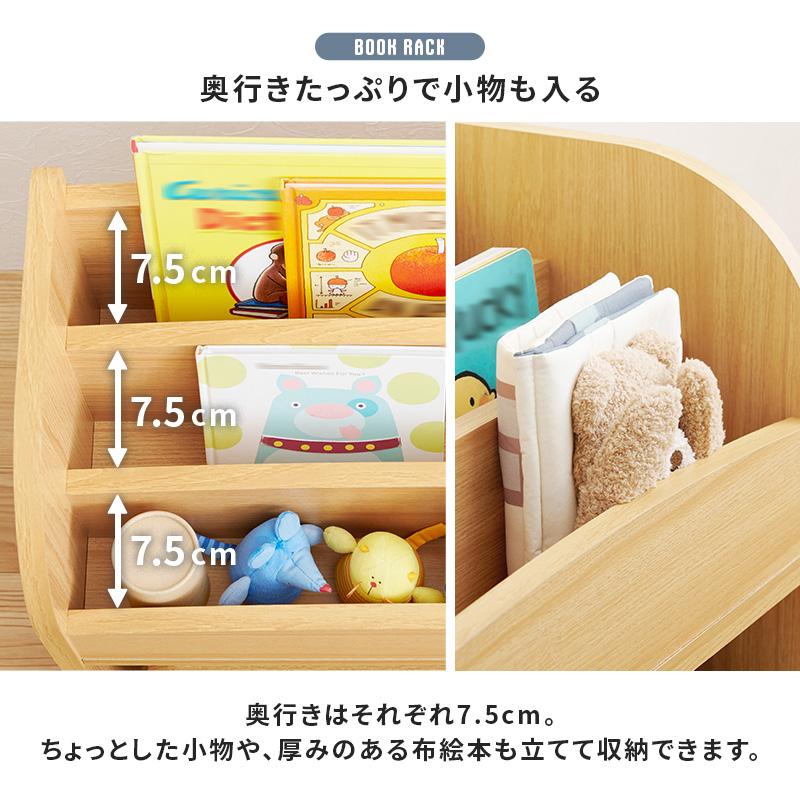 絵本ラック 絵本棚 本棚 マガジンラック 幅63cm オープンタイプ ディスプレイラック 絵本ラック 絵本棚 本棚 マガジンラック 幅63cm オープンタイプ ディスプレイラック