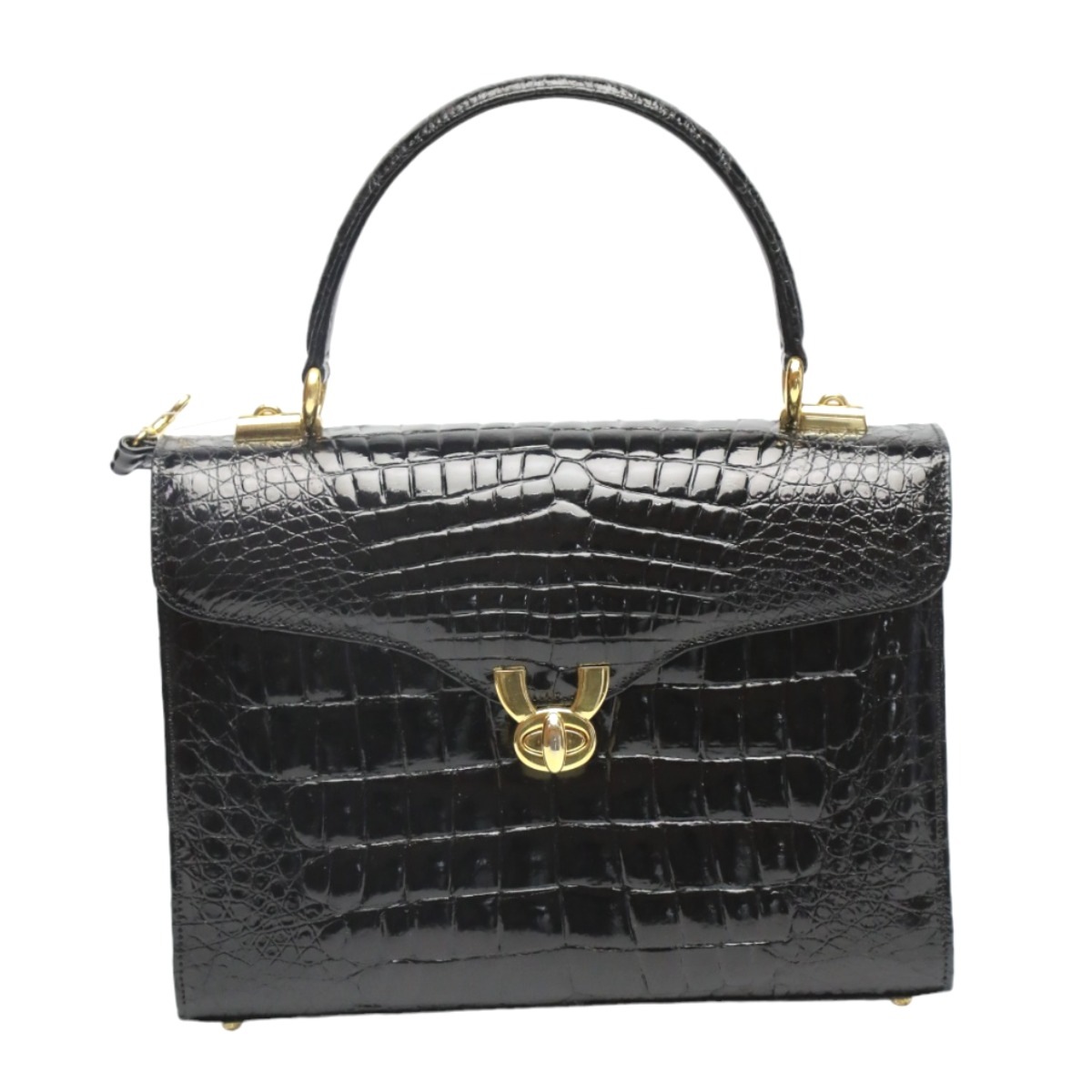 2WAY クロコダイル シャイニング ブラック 2WAY クロコダイル シャイニング ブラック