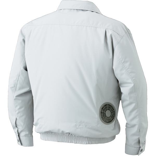 空調服 屋外作業用（チタン加工） リチウムバッテリーセット BPN-500NC06S3 シルバー L（代引不可） 空調服 屋外作業用（チタン加工） リチウムバッテリーセット BPN