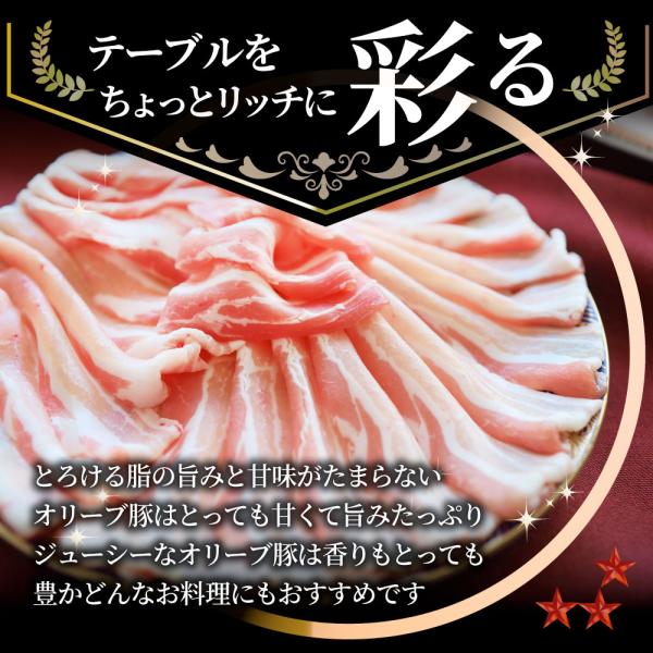 豚肉 肉 オリーブ豚 豚バラ スライス 10kg しゃぶしゃぶ用 お中元 ギフト 食品 プレゼント お祝い