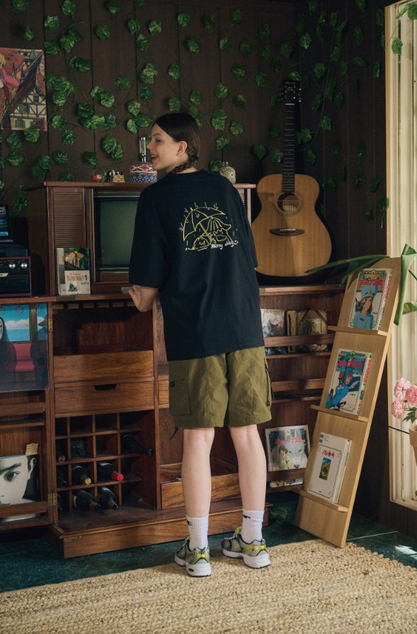 【CPGN STUDIO】23SS★ Rainy Day Embroidery Short Sleeve Tee CPGN STUDIO】 Rainy Day Embroidery Short Sleeve Tee Tシャツ