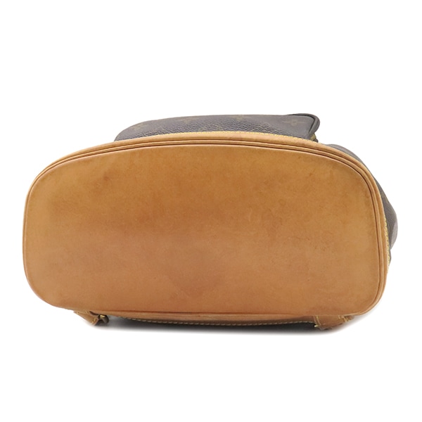 ルイヴィトン LOUIS VUITTON リュック・デイパック モンスリ MM モノグラムキャンバス モノグラム ゴールド金具 茶 バッグパック M51136 SP0928【中古】