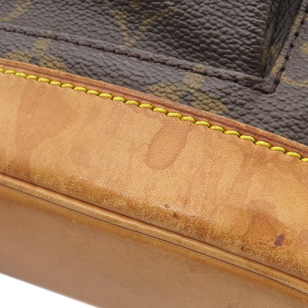 ルイヴィトン LOUIS VUITTON リュック・デイパック モンスリ MM モノグラムキャンバス モノグラム ゴールド金具 茶 バッグパック M51136 SP0928【中古】