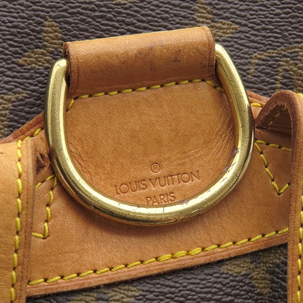 ルイヴィトン LOUIS VUITTON リュック・デイパック モンスリ MM モノグラムキャンバス モノグラム ゴールド金具 茶 バッグパック M51136 SP0928【中古】