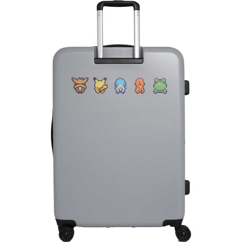ポケモン　スーツケース ファスナータイプ 旅行日数目安：1週間以上 96L 拡張時107L 預け入れ無料 ［TSAロック搭載］ イエロー　PK-0881-67-YE
