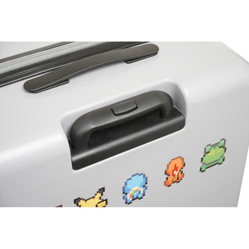 ポケモン　スーツケース ファスナータイプ 旅行日数目安：1週間以上 96L 拡張時107L 預け入れ無料 ［TSAロック搭載］ イエロー　PK-0881-67-YE