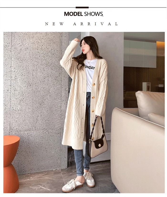 ケーブルニット ニットガウン ニットカーディガン ロング レディース 長袖 厚手 カーディガン ロングカーディガン ポケット付き コーディガン 羽織り ざっくり編み 大きいサイズ ひざ丈 秋冬 体型カ ケーブルニット ニットガウン ニットカーディガン ロング レディース 長袖 厚手 カーディガン ロングカーディガン ポケット付き コーディガン 羽織り ざっくり編み 大きいサイズ ひざ丈 秋冬 体型カ