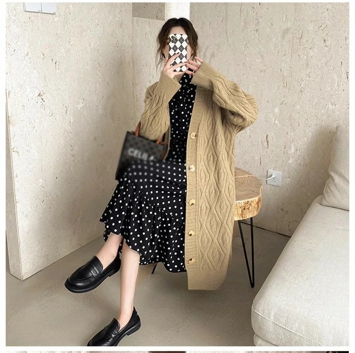 ケーブルニット ニットガウン ニットカーディガン ロング レディース 長袖 厚手 カーディガン ロングカーディガン ポケット付き コーディガン 羽織り ざっくり編み 大きいサイズ ひざ丈 秋冬 体型カ ケーブルニット ニットガウン ニットカーディガン ロング レディース 長袖 厚手 カーディガン ロングカーディガン ポケット付き コーディガン 羽織り ざっくり編み 大きいサイズ ひざ丈 秋冬 体型カ