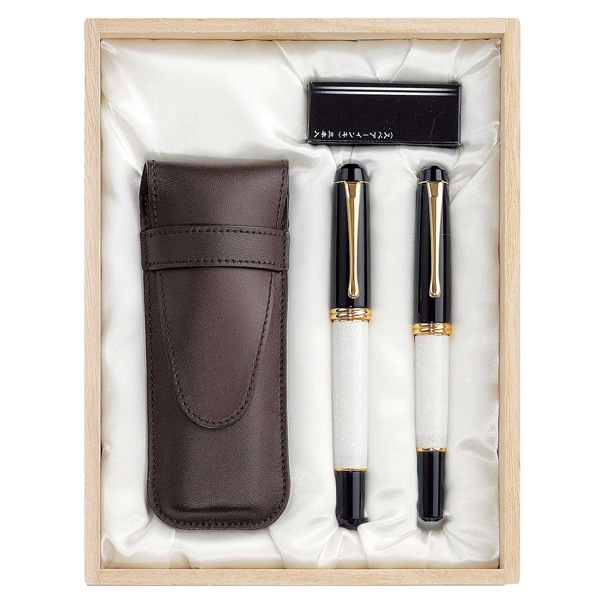 新品】【希少】呉竹 万年毛筆 夢銀河 くれ竹 京都オパール 万年筆 万年