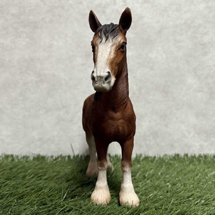 置物 立つ馬 小 かわいい woobia ウービア おしゃれ ガーデン インテリア トイレ オブジェ プレゼント 北欧 玄関 雑貨 動物 モダン 面白い 庭 ギフト 屋外 家 リアル 玄関先 卓上 ガ