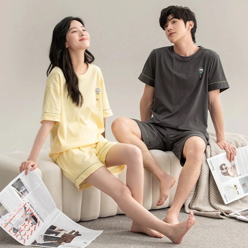 【2枚300 OFF】カップル ルームウェア セットアップ 夏 おしゃれ新作 パジャマ レディース 半袖 パジャマメンズ 快適 お肌に優しい 部屋着 シンプル 無地 ペアルック 二点セット 【2枚300 OFF】カップル ルームウェア セットアップ 夏 おしゃれ新作 パジャマ レディース 半袖 パジャマメンズ 快適 お肌に優しい 部屋着 シンプル 無地 ペアルック 二点セット