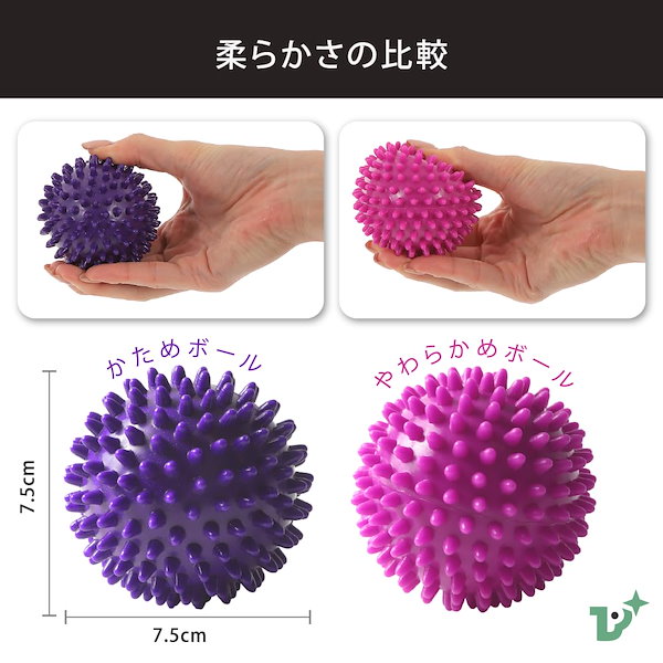 Qoo10] TOPFERD マッサージボール 2個セ