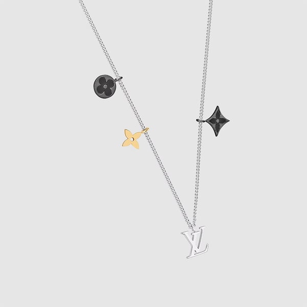 Qoo10] Louis Vuitton LV ネックレス ペンダントLV インス