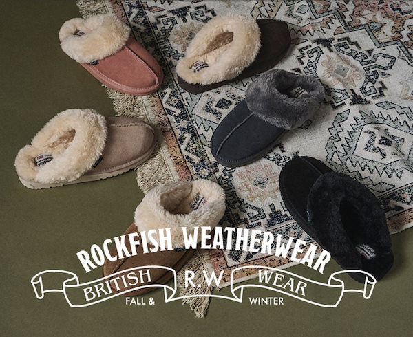 Qoo10] rockfish weatherwear 冬用モフモフスリッパ ORIGINAL