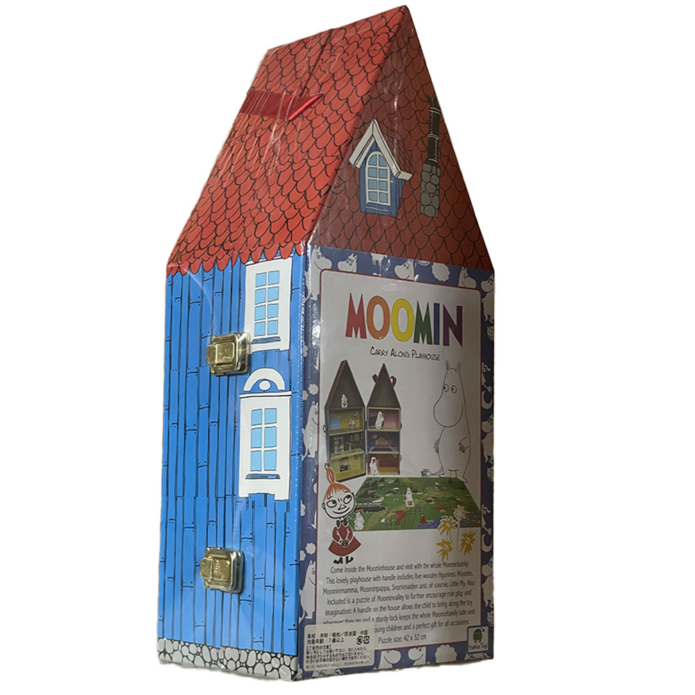 MOOMIN ムーミンハウス 木製人形セット(パズル付) BBT990037 フィギュア/人形/おもちゃ/置物/インテリア/BaRbo Toys(バルボトイ)/ムーミンパパ/ムーミンママ/スノークのお MOOMIN ムーミンハウス 木製人形セット(パズル付) BBT990037 フィギュア/人形/おもちゃ/置物/インテリア/BaRbo Toys(バルボトイ)/ムーミンパパ/ムーミンママ/スノークのお