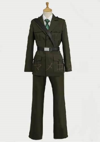 ヘタリア イギリス 通常軍服 フルセット Amazon.co.jp: コスプレ衣装 Axis Powers ヘタリア イギリス軍服
