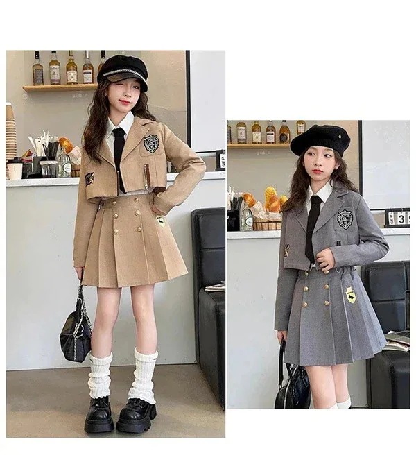 入学式 卒業式 制服 女の子 セット スーツ 秋冬用 小学生 中学生 高校生 マタニティ ファッション スーツ カジュアルセットアップ カジュアルセット