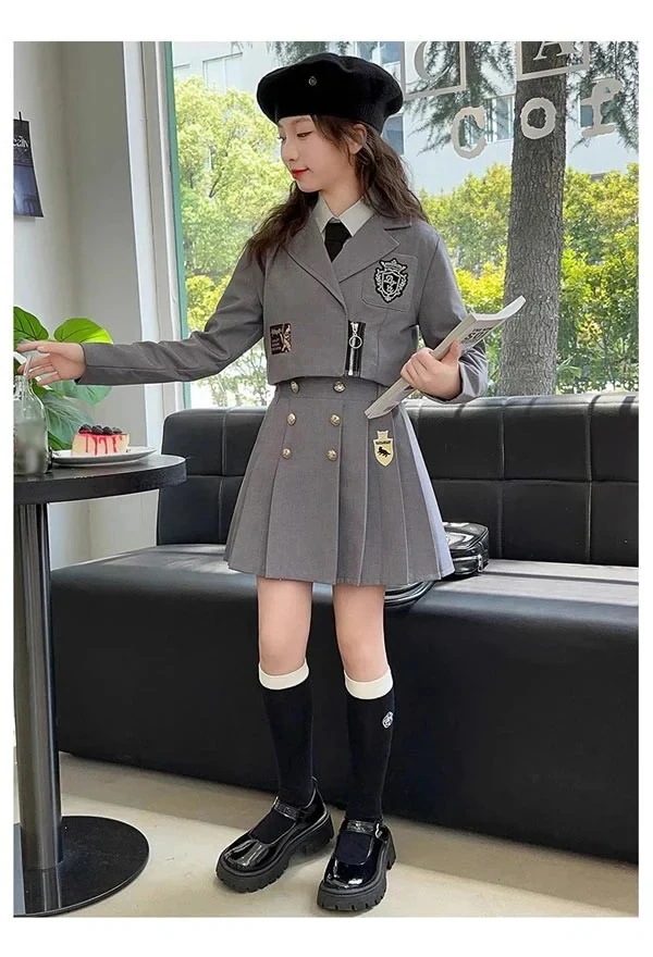 入学式 卒業式 制服 女の子 セット スーツ 秋冬用 小学生 中学生 高校生 マタニティ ファッション スーツ カジュアルセットアップ カジュアルセット