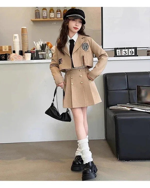 入学式 卒業式 制服 女の子 セット スーツ 秋冬用 小学生 中学生 高校生 マタニティ ファッション スーツ カジュアルセットアップ カジュアルセット