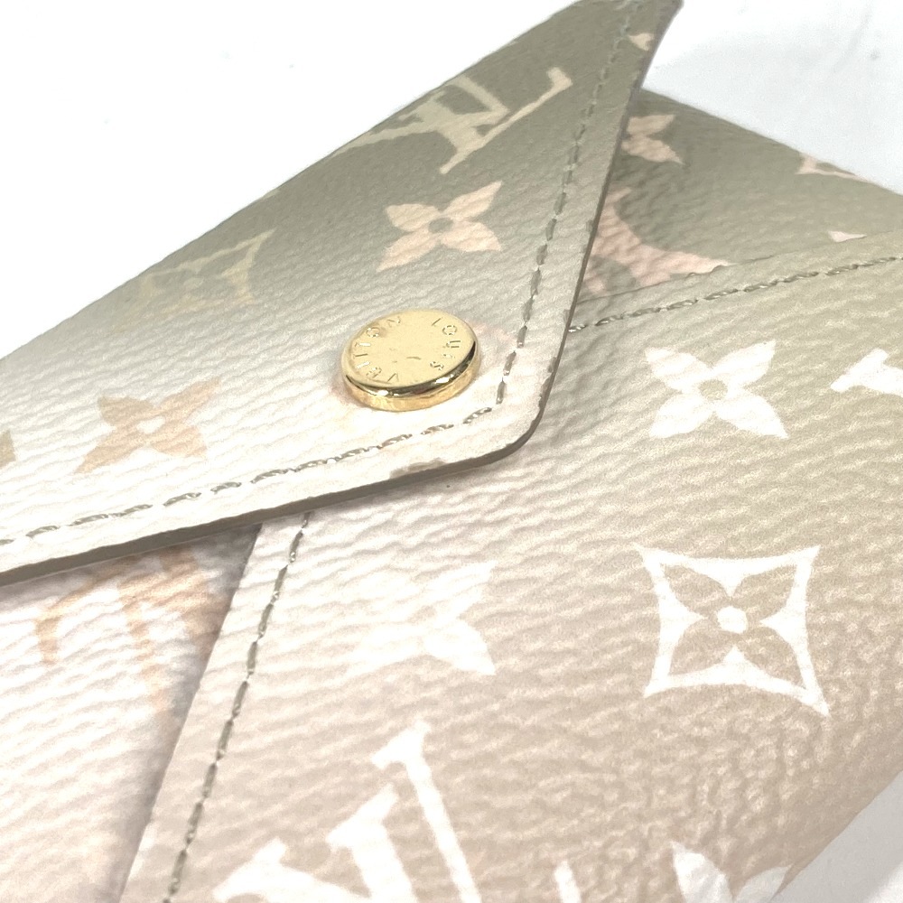 カードケース M81271 ポシェット キリガミ 小のみ LVエスカル 名刺入れ パスケース 2つ折り 財布 コインケース モノグラムキャンバス ベージュ