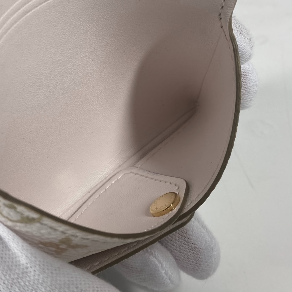 カードケース M81271 ポシェット キリガミ 小のみ LVエスカル 名刺入れ パスケース 2つ折り 財布 コインケース モノグラムキャンバス ベージュ