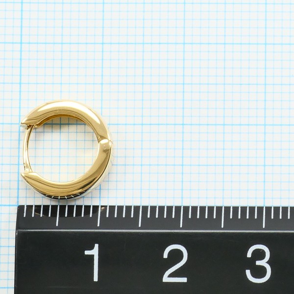 K18 18金 YG ピアス ジュエリー 中古