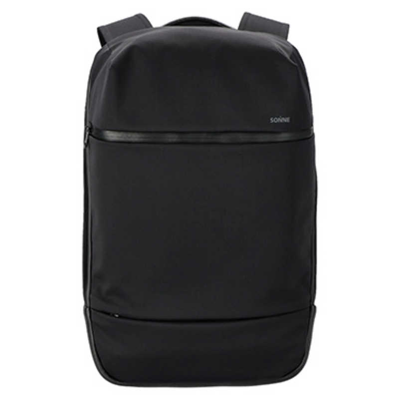 ゾンネ　SONNE BLK ［ 撥水加工 止水ファスナー 14インチノートPC 収納可 通勤 通学 ビジネスバッグ バックパック］ SONNE ブラック　SO-SOSL001