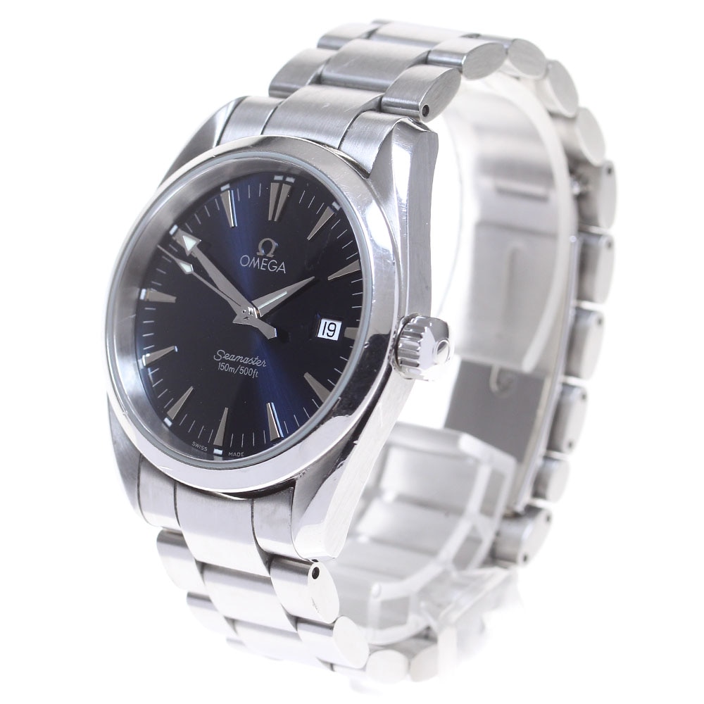 ジャンク オメガ OMEGA 2518.80 シーマスター アクアテラ デイト クォーツ ボーイズ _838481【中古】