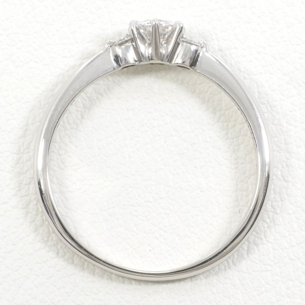 PT900 プラチナ リング 11号 ダイヤ 0.223 VS1 0.06 鑑定書 中古 PT900 プラチナ リング 11号 ダイヤ 0.223 VS1 0.06 鑑定書 中古