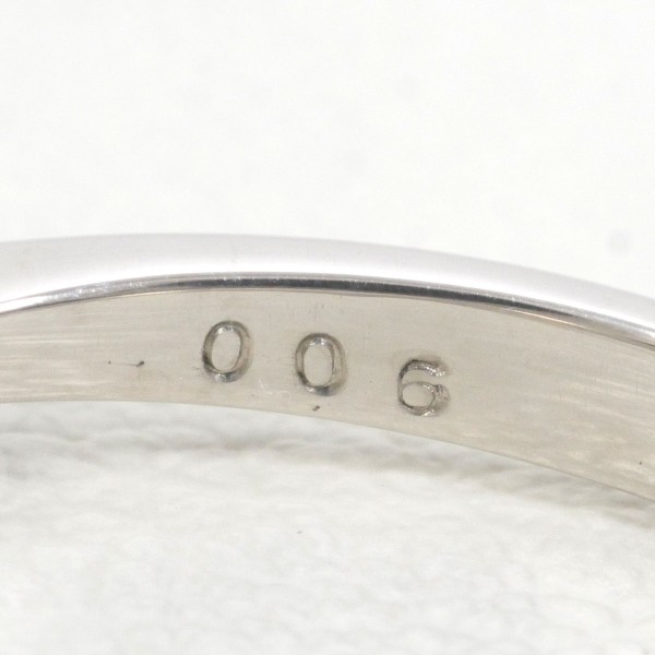 PT900 プラチナ リング 11号 ダイヤ 0.223 VS1 0.06 鑑定書 中古 PT900 プラチナ リング 11号 ダイヤ 0.223 VS1 0.06 鑑定書 中古