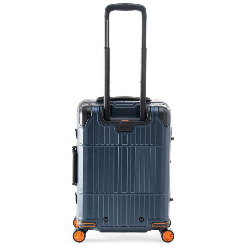 ディパーチャー スーツケース ハードキャリー フレームタイプ 宿泊目安:2~3日間 37L 後輪ストッパー TSAロック搭載 ストーンディープネイビー HD-509S-2172 ディパーチャー スーツケース ハードキャリー フレームタイプ 宿泊目安:2~3日間 37L 後輪ストッパー TSAロック搭載 ストーンディープネイビー HD-509S-2172