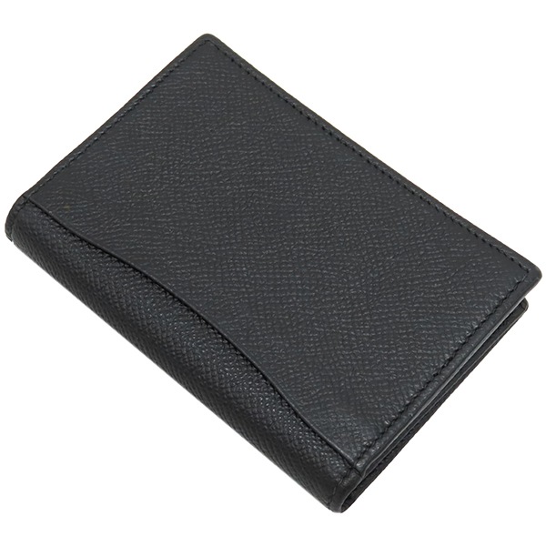 ブルガリ BVLGARI カードケース ブルガリブルガリ マン レザー ブラック シルバー金具 黒 カード入れ 名刺入れ 30400【中古】 ブルガリ BVLGARI カードケース ブルガリブルガリ マン レザー ブラック シルバー金具 黒 カード入れ 名刺入れ 30400【中古】